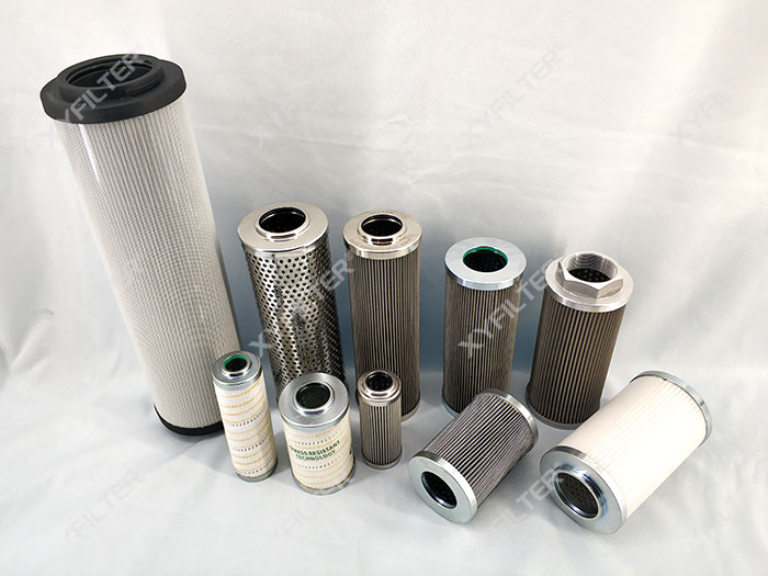 Application of power plant filter element