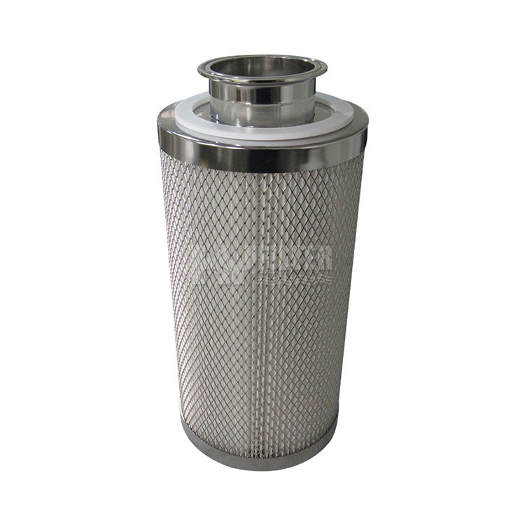High efficiency filter powder coated cylinder air dust filte
