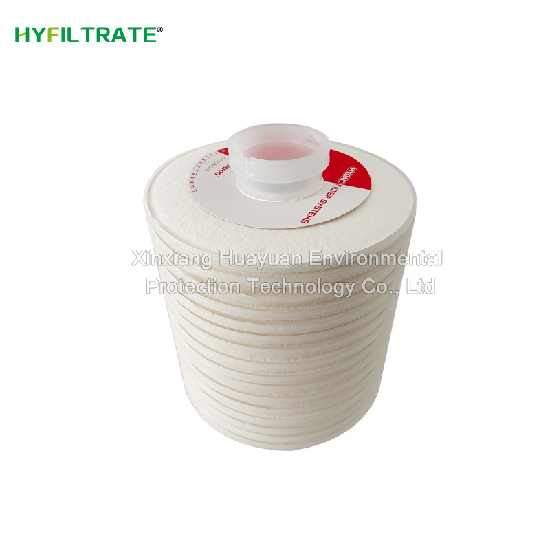 Replace HYDAC N15DM010 hydraulic oil filter element