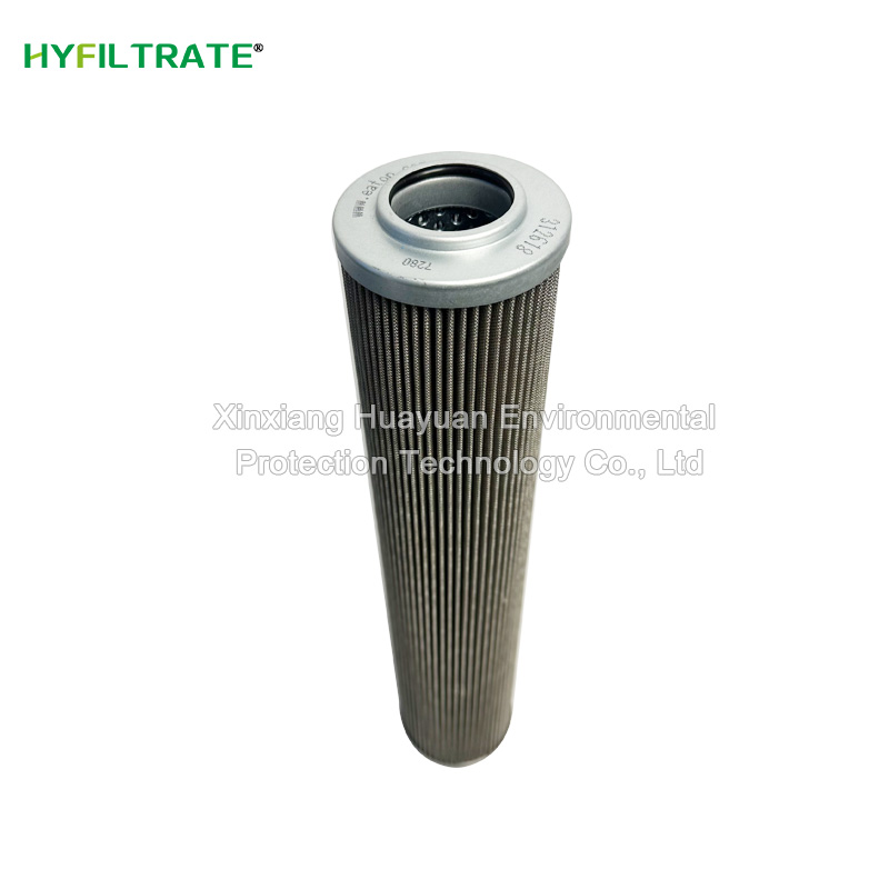 Replace Eaton 312618 hydraulic oil filter element