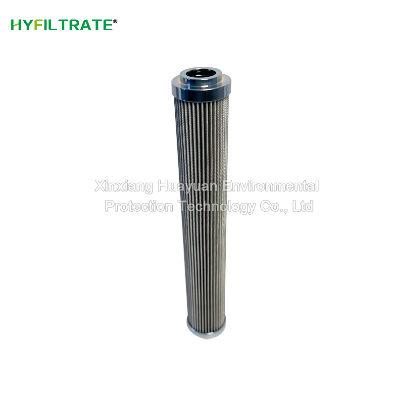 Replace Eaton 300135 hydraulic oil filter element.